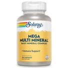 Suplemento SOLARAY Mega Multi Mineral 100 cápsulas