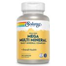Suplemento Solaray Mega Multi Mineral Sem Ferro 100 cápsulas