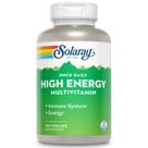 Suplemento Solaray Multivitamínico de Alta Energia 120 Cápsulas Vegetarianas