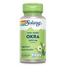Suplemento Solaray Okra Fruit 1600 mg de fibra solúvel 100 cápsulas