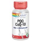 Suplemento Solaray PQQ CoQ10 Heart Health Support 30 comprimidos