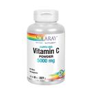 Suplemento Solaray Vitamina C cristalina 5000 mg em pó 240 ml