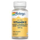 Suplemento Solaray Vitamina E 400 UI (268mg) - 50 Cápsulas
