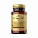 Suplemento Solgar B-Complex 50 100 cápsulas vegetais Suplemento Solgar B-Complex 50 100 cápsulas vegetais