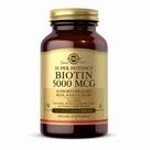 Suplemento Solgar Biotin 5000mcg 100 cápsulas vegetais