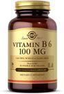 Suplemento Solgar Vitamina B6 100mg 250 cápsulas vegetais