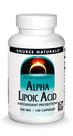 Suplemento Source Naturals Ácido Alfa Lipóico 300 mg 120 Cápsulas