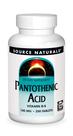 Suplemento Source Naturals Ácido Pantotênico 100mg B-5 250 comprimidos