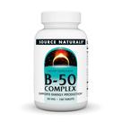 Suplemento Source Naturals B-50 Complex 50 mg 100 comprimidos