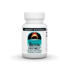 Suplemento Source Naturals Biotin Fast Melt 10.000 mg - 60 comprimidos Suplemento Source Naturals Biotin Fast Melt 10.000 mg - 60 comprimidos
