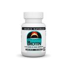 Suplemento Source Naturals Biotina 5.000 mcg, máximo de 120 comprimidos