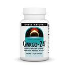 Suplemento Source Naturals Ginkgo-24 Ginkgo Biloba 40 mg 120 comprimidos