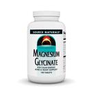 Suplemento Source Naturals Glicinato de Magnésio 200mg - 180 Comprimidos
