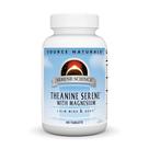 Suplemento Source Naturals Serene Science L-Teanina com Magnésio e GABA - 60 Comprimidos