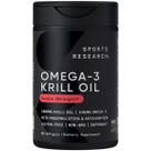 Suplemento Sports Research Óleo de krill antártico 1000 mg 60 cápsulas