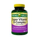 Suplemento spring valley super complexo vitamina b 250 comprimidos