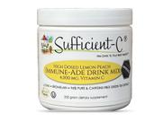 Suplemento Sufficient-C em altas doses de 4000 mg de vitamina C, bebida 250g