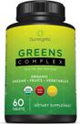 Suplemento Sunergetic Premium USDA Organic Greens 60 comprimidos Suplemento Sunergetic Premium USDA Organic Greens 60 comprimidos