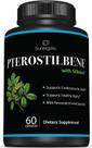 Suplemento Sunergetic Pterostilbene 100mg com resveratrol e quercetina
