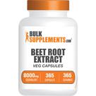 Suplemento: Suplementos a granel, extrato de raiz de beterraba, 8000 mg, 365 cápsulas