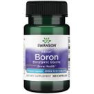 Suplemento Swanson Boron Boroganic Glycine 60 cápsulas 6mg