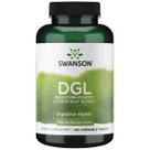 Suplemento Swanson DGL Licorice 385 mg 180 comprimidos mastigáveis