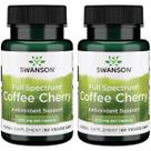 Suplemento Swanson Full-Spectrum Coffee Cherry 200 mg 60 cápsulas
