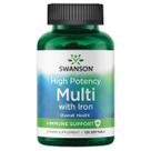 Suplemento Swanson Multi High Potency 120 cápsulas gelatinosas