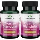 Suplemento Swanson Ovarian Glandular 250mg (60 cápsulas) x2
