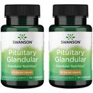 Suplemento Swanson Pituitary Glandular 80 mg 60 cápsulas, pacote com 2