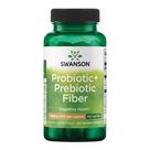 Suplemento Swanson Prebiotic + Probiotic Fiber 60 cápsulas