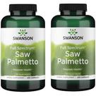 Suplemento Swanson Saw Palmetto 540 mg 250 cápsulas (pacote com 2)