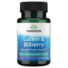 Suplemento Swanson Standardized Lutein & Bilberry 120 Softgels