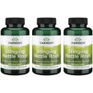 Suplemento Swanson Stinging Nettle Root 500 mg 100 cápsulas (pacote com 3)