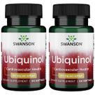 Suplemento Swanson Ubiquinol 100mg 60 cápsulas gelatinosas (pacote com 2)