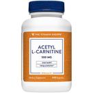 Suplemento The Vitamin Shoppe Acetil-L-Carnitina 500 mg 240 cápsulas