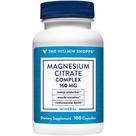 Suplemento The Vitamin Shoppe Citrato de Magnésio 160 mg 100 cápsulas Suplemento The Vitamin Shoppe Citrato de Magnésio 160 mg 100 cápsulas