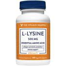 Suplemento The Vitamin Shoppe L-Lisina 500 mg 100 cápsulas Suplemento The Vitamin Shoppe L-Lisina 500 mg 100 cápsulas