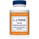 Suplemento The Vitamin Shoppe L-Lisina 500 mg 300 cápsulas
