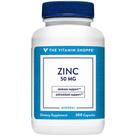 Suplemento The Vitamin Shoppe Zinc 50 mg 300 cápsulas