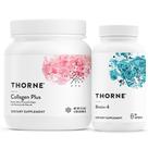 Suplemento THORNE Collagen Plus e Biotina 8 para pele, cabelo e unhas