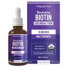 Suplemento Triquetra Health Biotina 10.000 mcg para mulheres 60 mL