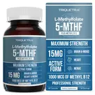 Suplemento Triquetra Health L Metil Folato 15mg + Metil B12