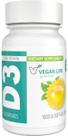 Suplemento Vegan Life Nutrition Vitamina D3 1000 UI 60 cápsulas