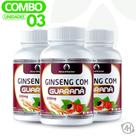 Suplemento Vegano Ginseng com Guaraná 300cps de 500mg Cada
