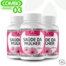 Suplemento Vegano Saúde-da-Mulher 300cps de 500mg Cada