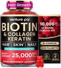 Suplemento Venture Pal Biotina Gummies 10000mcg com colágeno Suplemento Venture Pal Biotina Gummies 10000mcg com colágeno