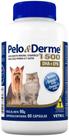 Suplemento Vetnil Pelo & Derme DHA + EPA 1500 com 60 capsulas