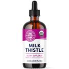 Suplemento Vimergy Milk Thistle 115ml apoia a função hepática