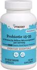 Suplemento Vitacost Probiotic 15-35 35 bilhões de CFU 60 cápsulas